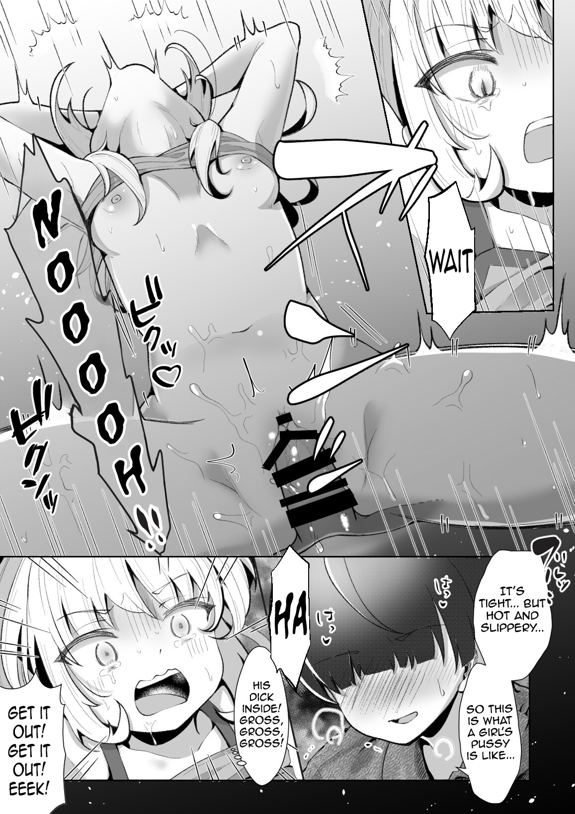 Hentai Manga Comic-A story about teaching a TS-bitch a lesson-Read-16